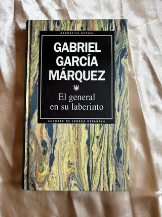 Libro El general en su laberinto - Gabriel García