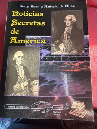 Libro noticias secretas de America