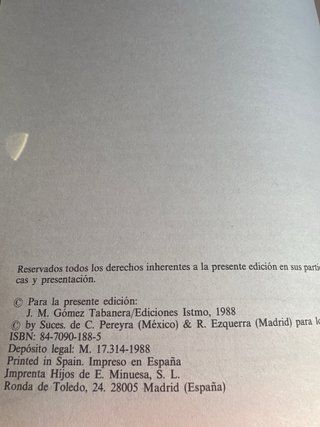 Libro noticias secretas de America
