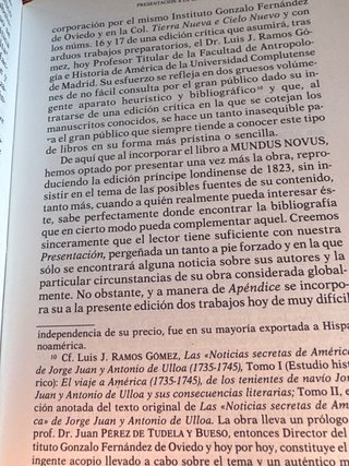 Libro noticias secretas de America