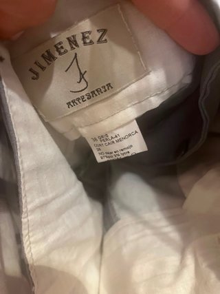 Traje de corto Artesanía Jiménez