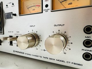 Pioneer CT-F6060 Deck Cassette 1978 Japón