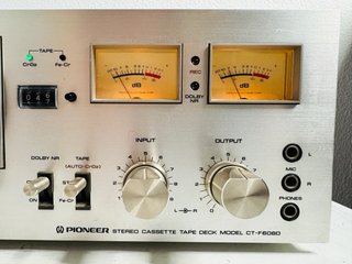 Pioneer CT-F6060 Deck Cassette 1978 Japón