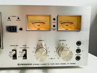 Pioneer CT-F6060 Deck Cassette 1978 Japón
