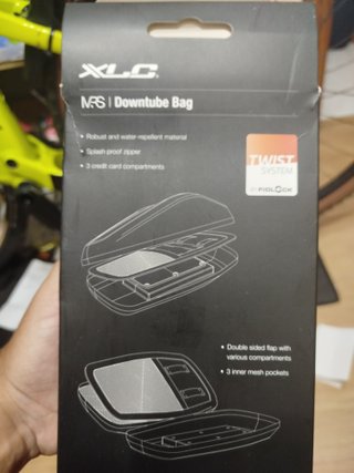Bolsa Rígida XLC MRS para Tubo Inferior, tamaño S.