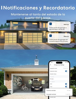 Meross MSG100 Abridor de Puertas de Garaje Inteligente