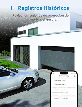 Meross MSG100 Abridor de Puertas de Garaje Inteligente