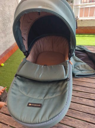 Kinderkraft Prime 2: Capazo + Silla + Extras