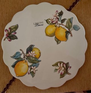 Piatto da portata Limoni