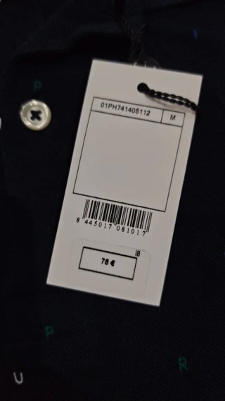 Polo Purificación García azul nuevo