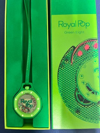 Swatch AP Royal Pop SSX03G100N Green Eight