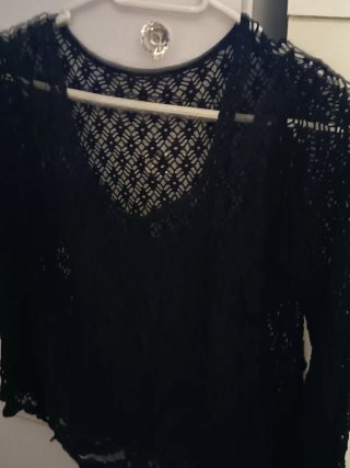 2 Jersey calado negro
