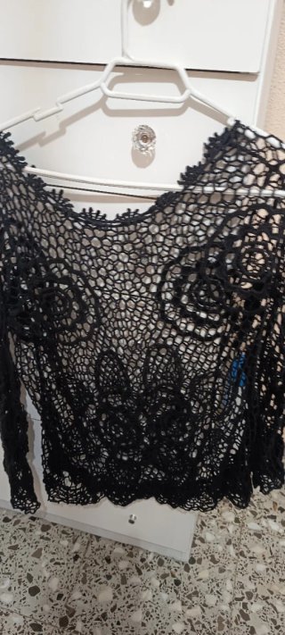 2 Jersey calado negro