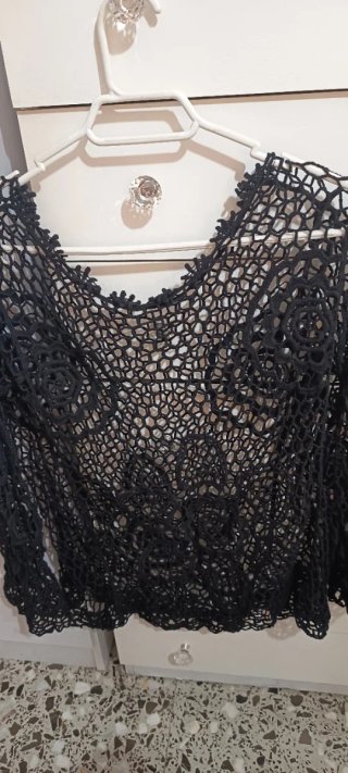 2 Jersey calado negro