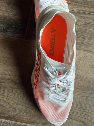 Adidas Terrex Zapatillas Running Blancas Rojas