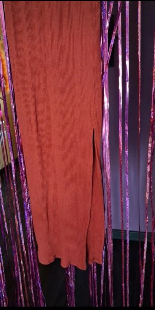 Vestido Bershka Rojo Talla S