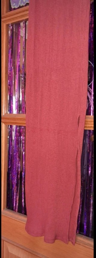 Vestido Bershka Rojo Talla S
