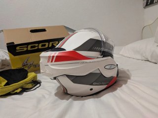Casco Moto Scorpion EXO Blanco