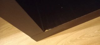 Estantería Kallax Ikea Negra con cajones