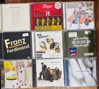 Lote 9 CDs Música Pop Indie Rock