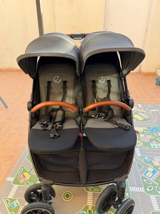 Silla gemelar Jane Twinlink con capazo