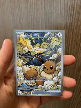 Carta Pokémon fan-made Eevee Ex