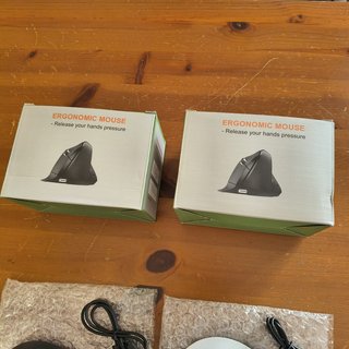 2 Mouse Verticali Ergonomici Anti Tunnel Carpale