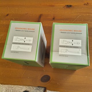 2 Mouse Verticali Ergonomici Anti Tunnel Carpale