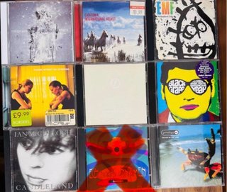 Lote 8 CDs: Trip Hop, Rock, Indie