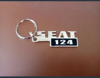 LLAVERO SEAT 124 DE METAL CROMADO