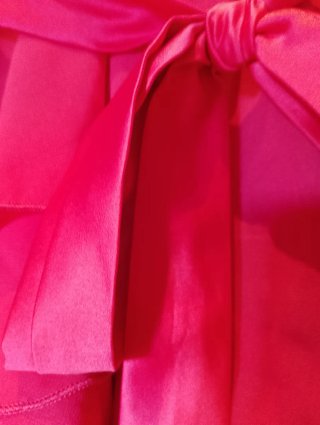Vestido de fiesta rosa/rojo
