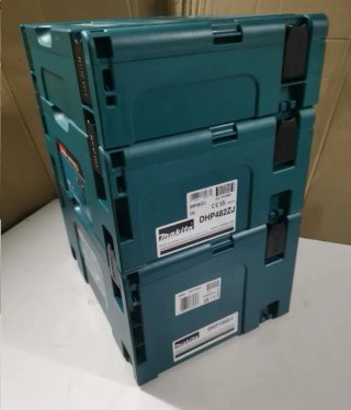 Conjunto de 3 maletines Makita makpac tipo 1,2 y 3