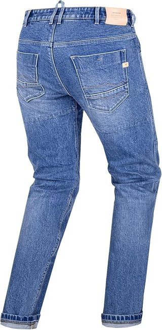 Shima Devon - Pantalones Vaqueros para Motocicleta, elásticos.Talla: 30W / 32L