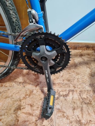 Bicicleta azul