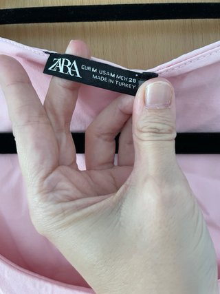 Top rosa Zara Talla M