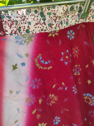 Falda pareo reversible multicolor