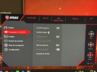 Monitor Gaming MSI 360Hz NXG253R