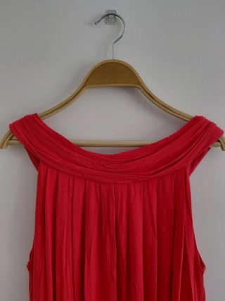 Zara Basic vestido corto rojo Talla M
