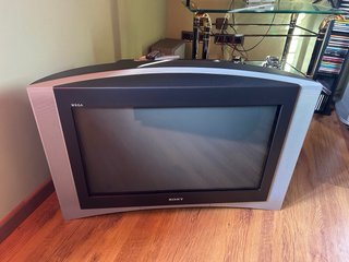 Televisor Sony WEGA Negro/Plateado