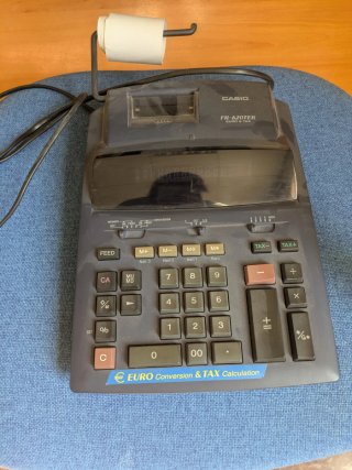 Calculadora Vintage Casio FR-620TER