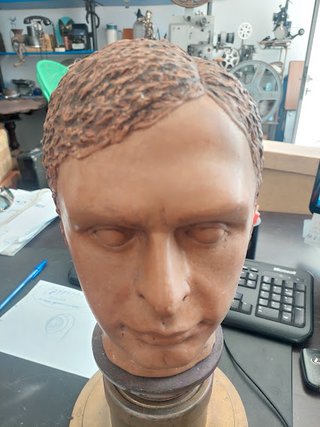Busto de terracota