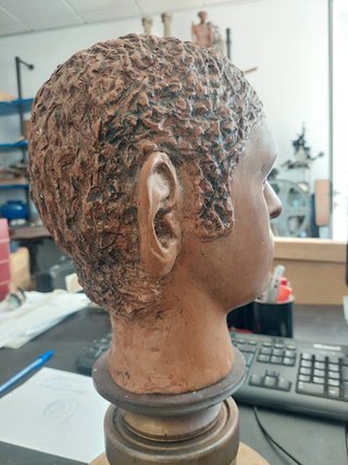 Busto de terracota