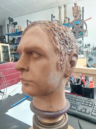 Busto de terracota