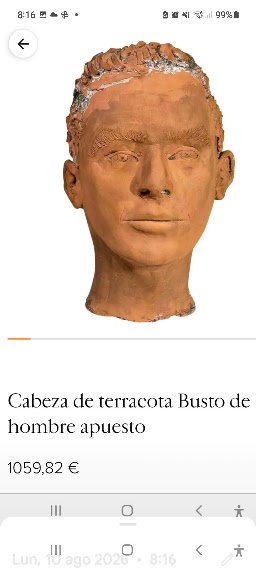 Busto de terracota