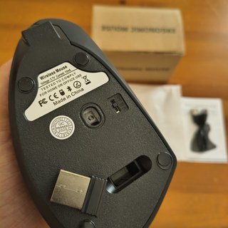Mouse Ergonomico Vertical Anti Tunnel Carpale