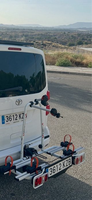 Portabicicletas bola 2 bicis