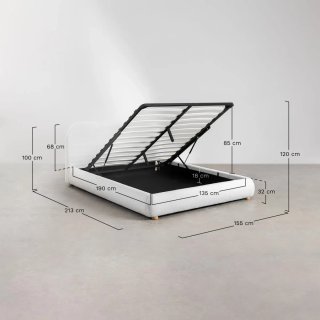 Cama con canapé abatible Winselet Sklum