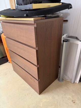 Cómoda Ikea Malm Roble