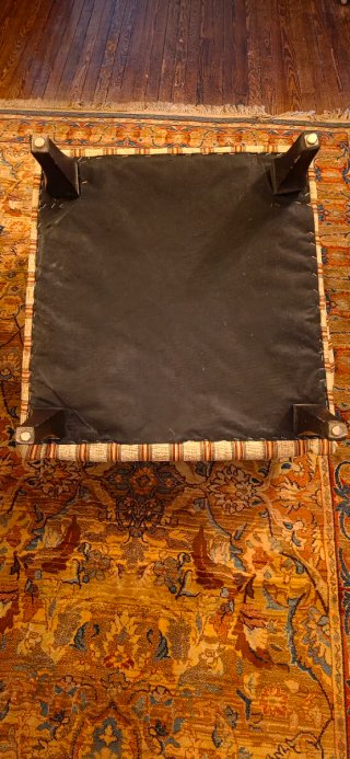 2 Sillones de Tela con Patas de Madera
