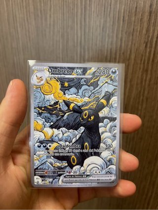 Carta Pokémon fan-made Umbreon Ex